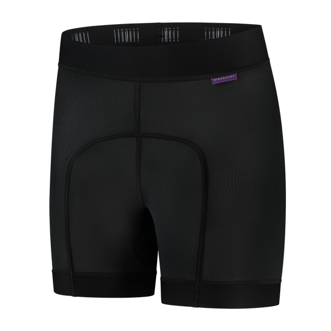 bikeboxer motoronderbroek dames Zwart