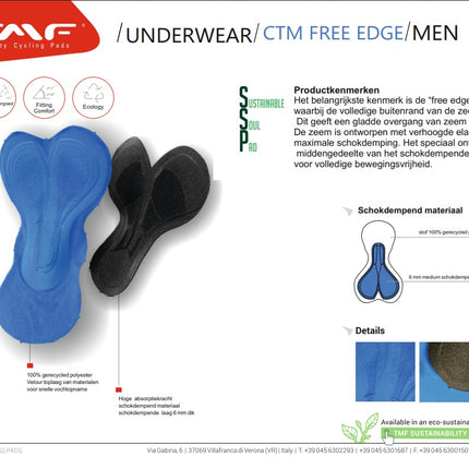 bikeboxer heren Zwart